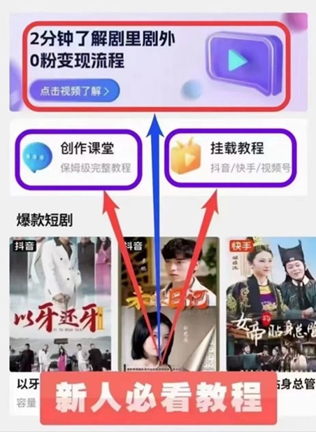 劇里劇外-短劇新風(fēng)口好推廣！