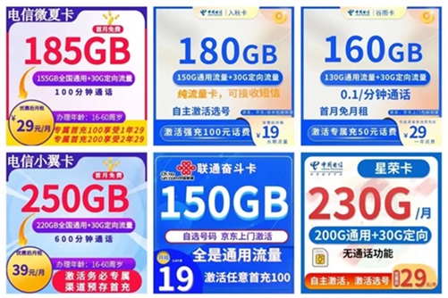 卡博世號卡卡友真實評測，大額流量卡選擇性很多！